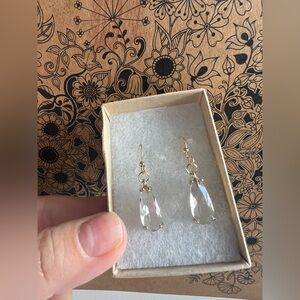 New! Crystal Drop Earrings
